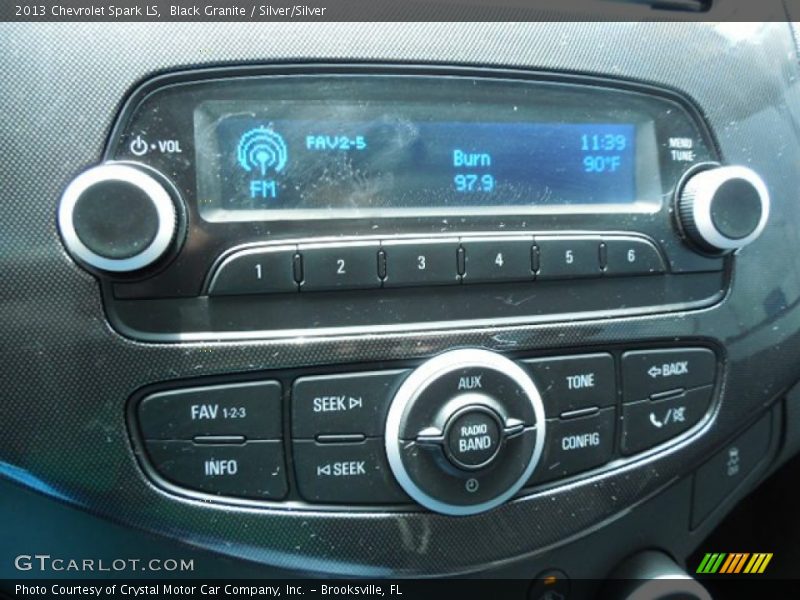 Black Granite / Silver/Silver 2013 Chevrolet Spark LS
