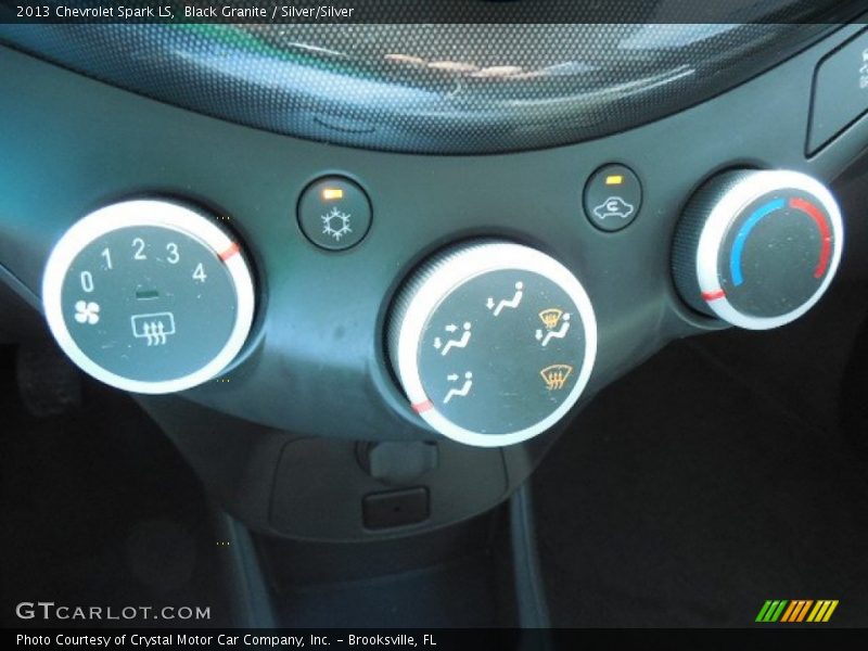 Black Granite / Silver/Silver 2013 Chevrolet Spark LS