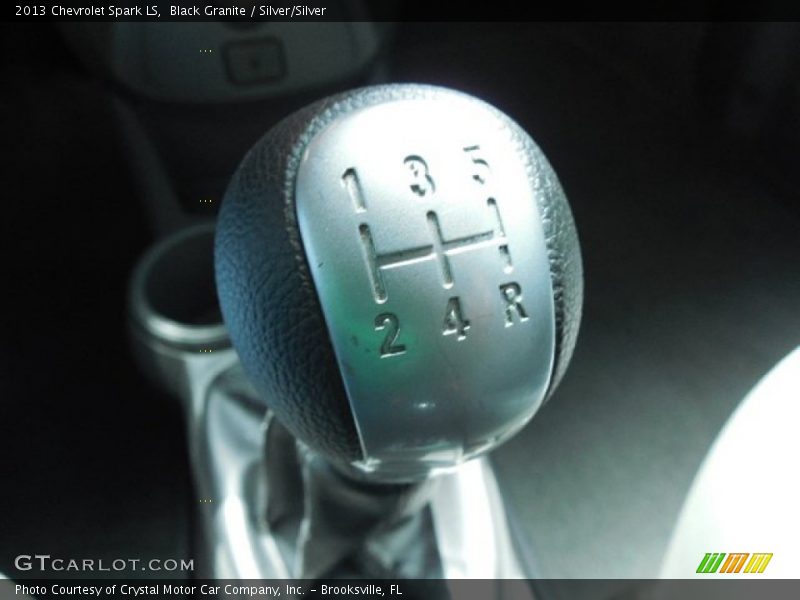Black Granite / Silver/Silver 2013 Chevrolet Spark LS
