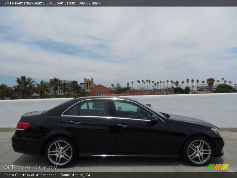 Black / Black 2014 Mercedes-Benz E 350 Sport Sedan