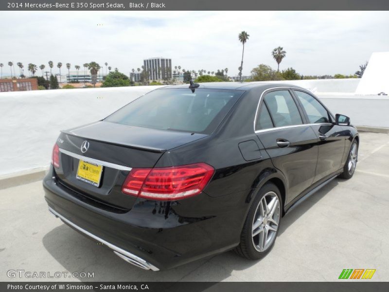 Black / Black 2014 Mercedes-Benz E 350 Sport Sedan