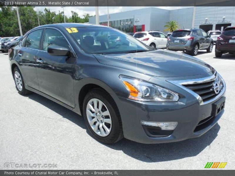 Metallic Slate / Charcoal 2013 Nissan Altima 2.5