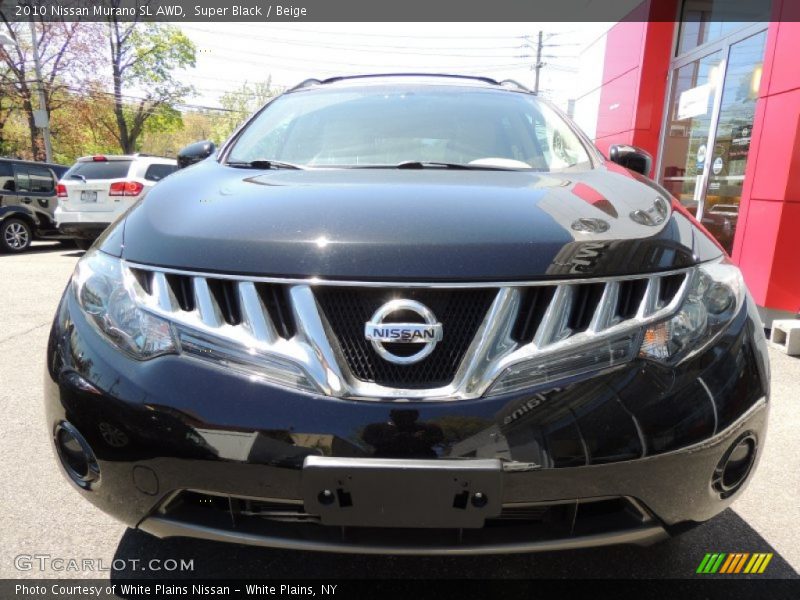 Super Black / Beige 2010 Nissan Murano SL AWD