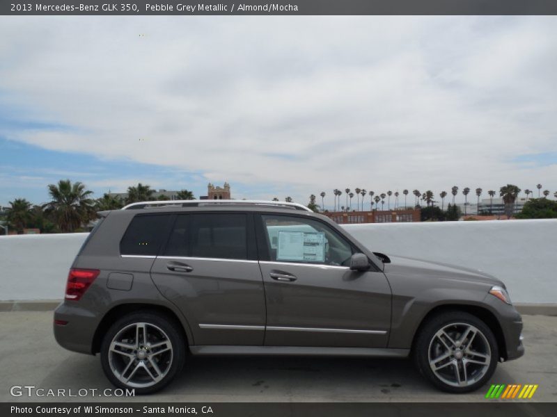 Pebble Grey Metallic / Almond/Mocha 2013 Mercedes-Benz GLK 350