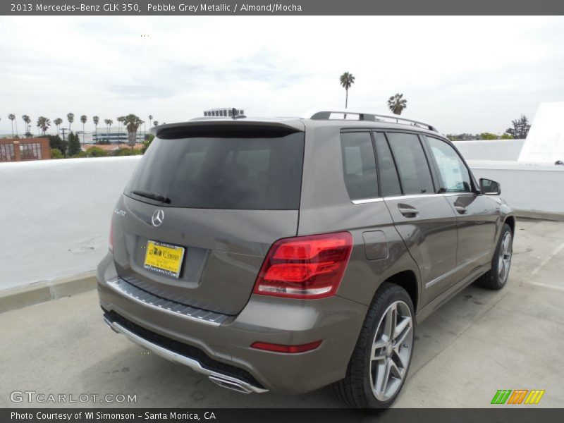 Pebble Grey Metallic / Almond/Mocha 2013 Mercedes-Benz GLK 350