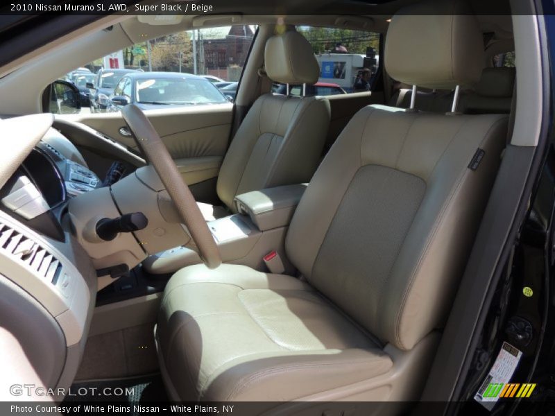 Super Black / Beige 2010 Nissan Murano SL AWD