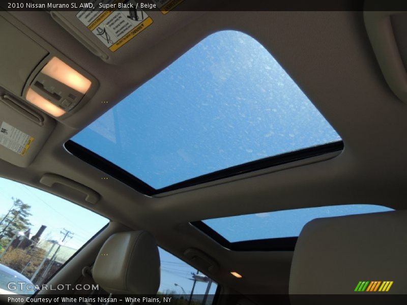 Super Black / Beige 2010 Nissan Murano SL AWD