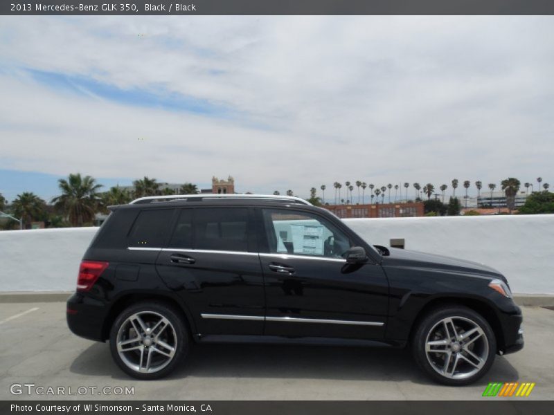 Black / Black 2013 Mercedes-Benz GLK 350