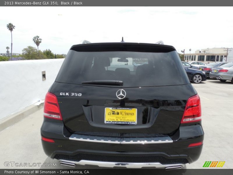 Black / Black 2013 Mercedes-Benz GLK 350
