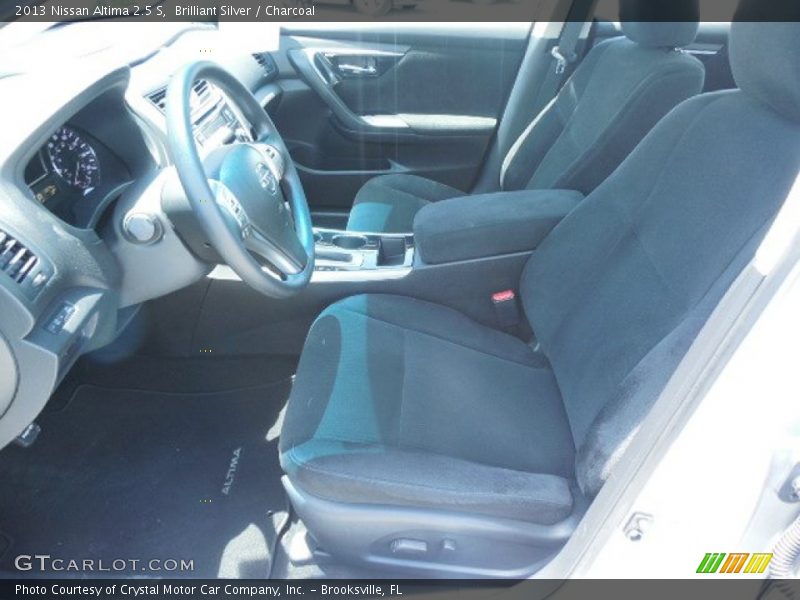 Brilliant Silver / Charcoal 2013 Nissan Altima 2.5 S