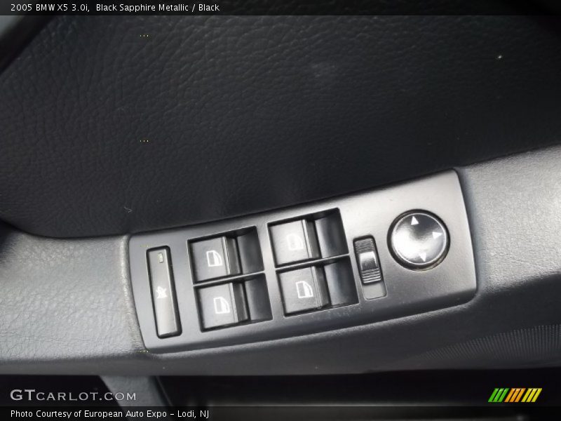 Black Sapphire Metallic / Black 2005 BMW X5 3.0i