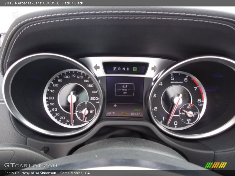 Black / Black 2013 Mercedes-Benz GLK 350