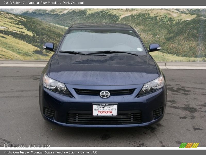 Nautical Blue Metallic / Dark Charcoal 2013 Scion tC