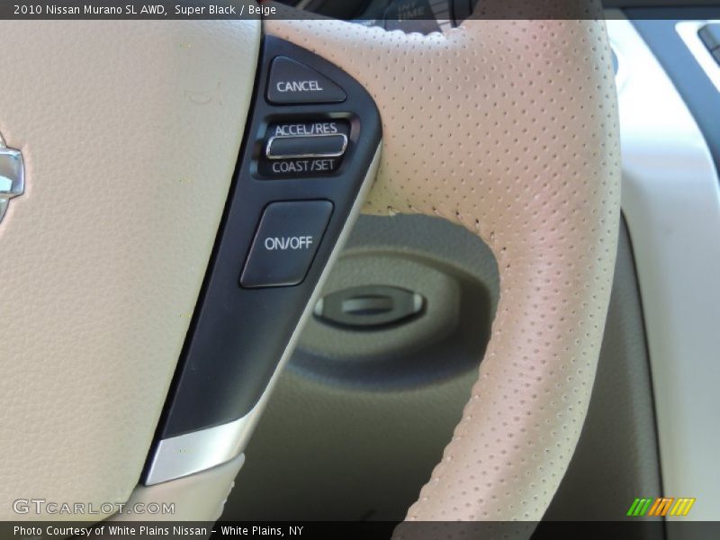 Super Black / Beige 2010 Nissan Murano SL AWD
