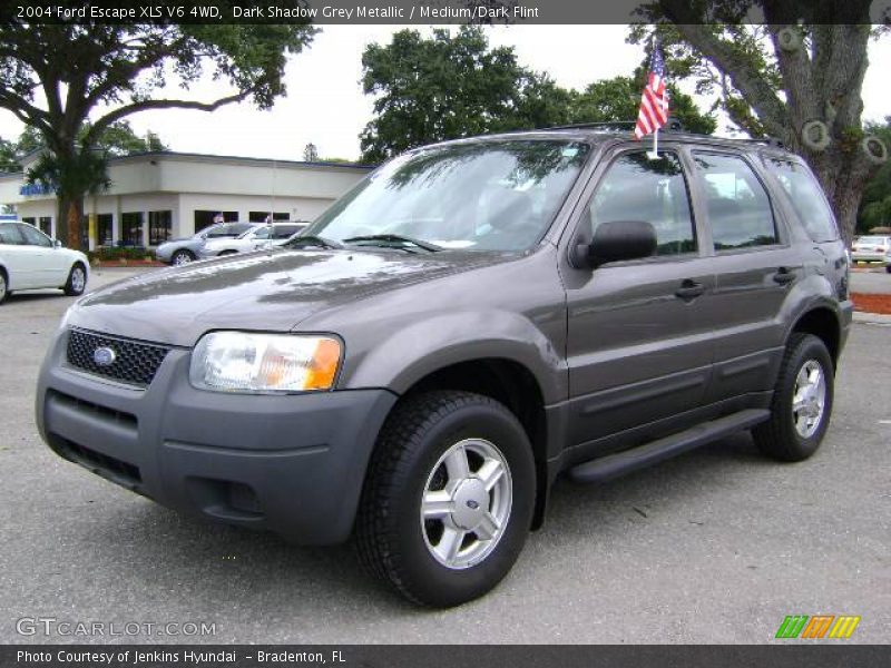 Dark Shadow Grey Metallic / Medium/Dark Flint 2004 Ford Escape XLS V6 4WD