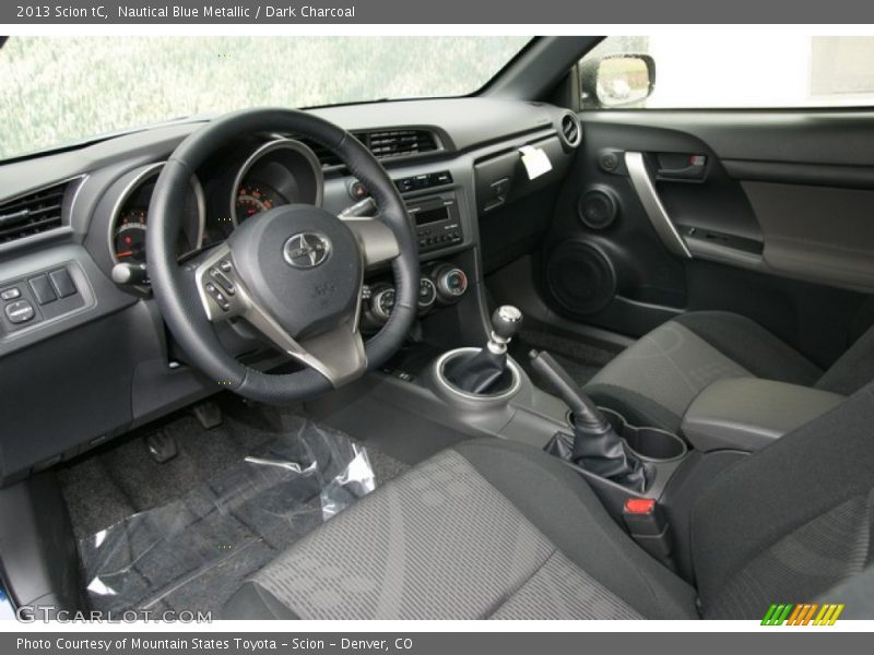 Nautical Blue Metallic / Dark Charcoal 2013 Scion tC