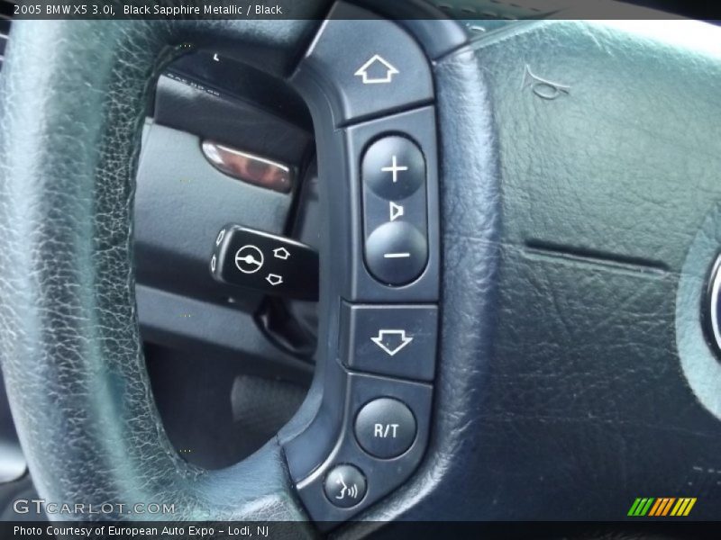 Black Sapphire Metallic / Black 2005 BMW X5 3.0i