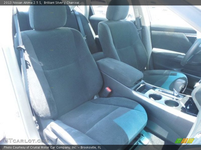 Brilliant Silver / Charcoal 2013 Nissan Altima 2.5 S