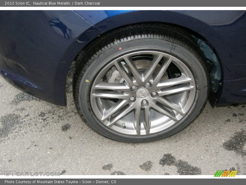 Nautical Blue Metallic / Dark Charcoal 2013 Scion tC