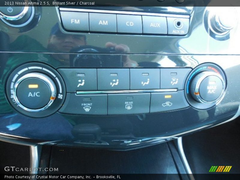 Brilliant Silver / Charcoal 2013 Nissan Altima 2.5 S