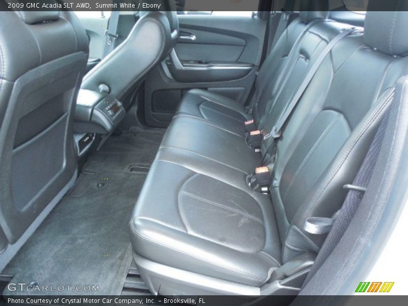Summit White / Ebony 2009 GMC Acadia SLT AWD