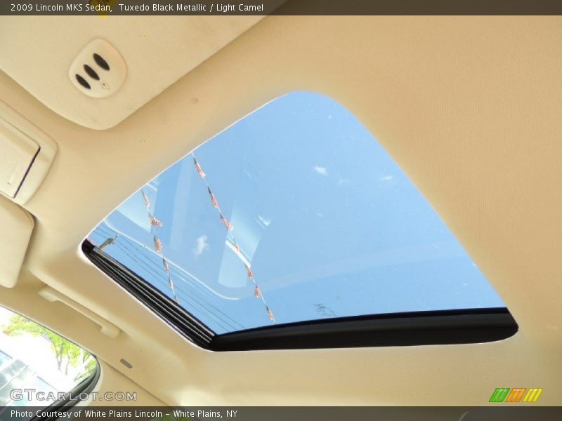 Tuxedo Black Metallic / Light Camel 2009 Lincoln MKS Sedan