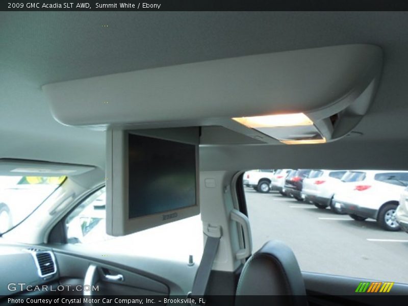 Summit White / Ebony 2009 GMC Acadia SLT AWD