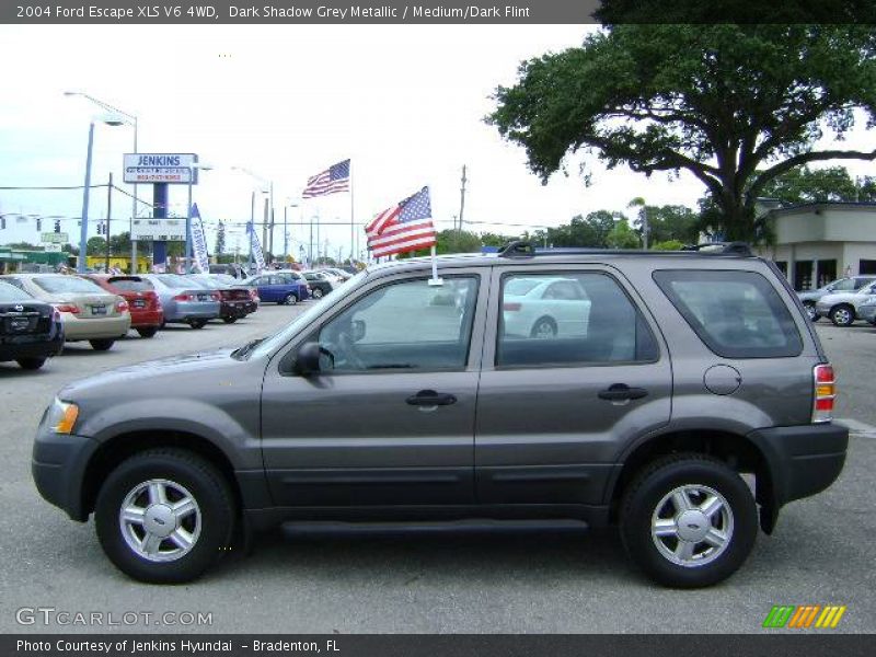 Dark Shadow Grey Metallic / Medium/Dark Flint 2004 Ford Escape XLS V6 4WD