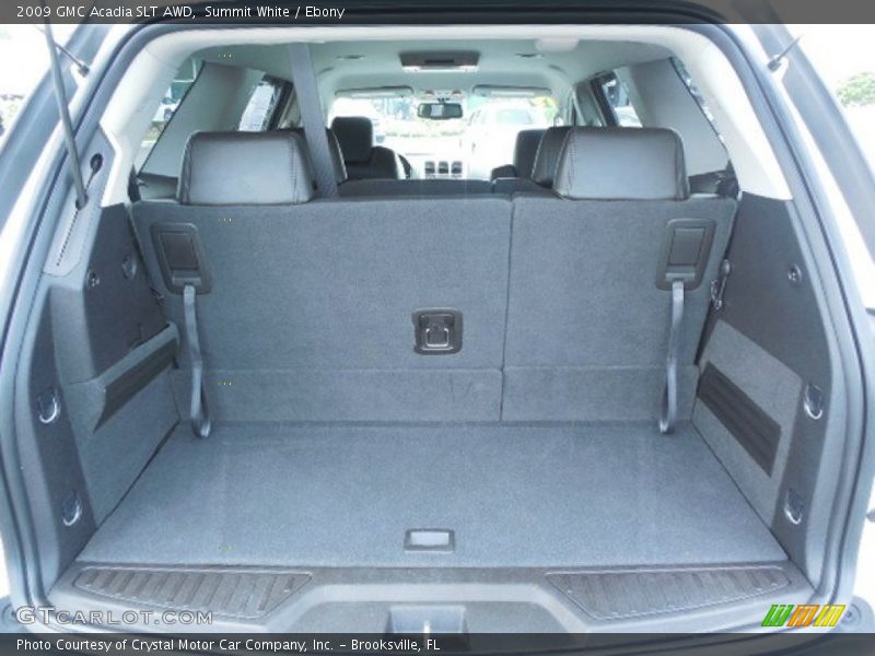 Summit White / Ebony 2009 GMC Acadia SLT AWD