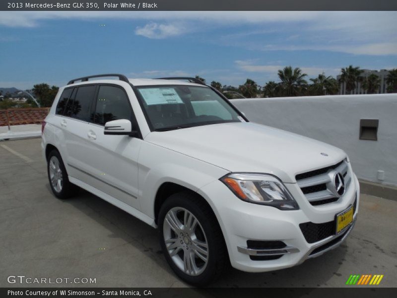 Polar White / Black 2013 Mercedes-Benz GLK 350