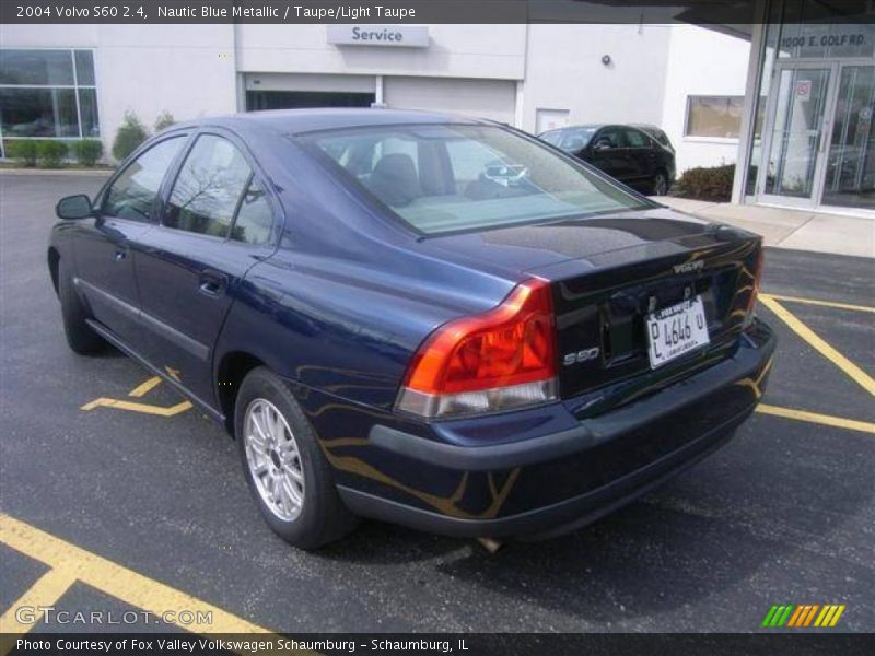 Nautic Blue Metallic / Taupe/Light Taupe 2004 Volvo S60 2.4