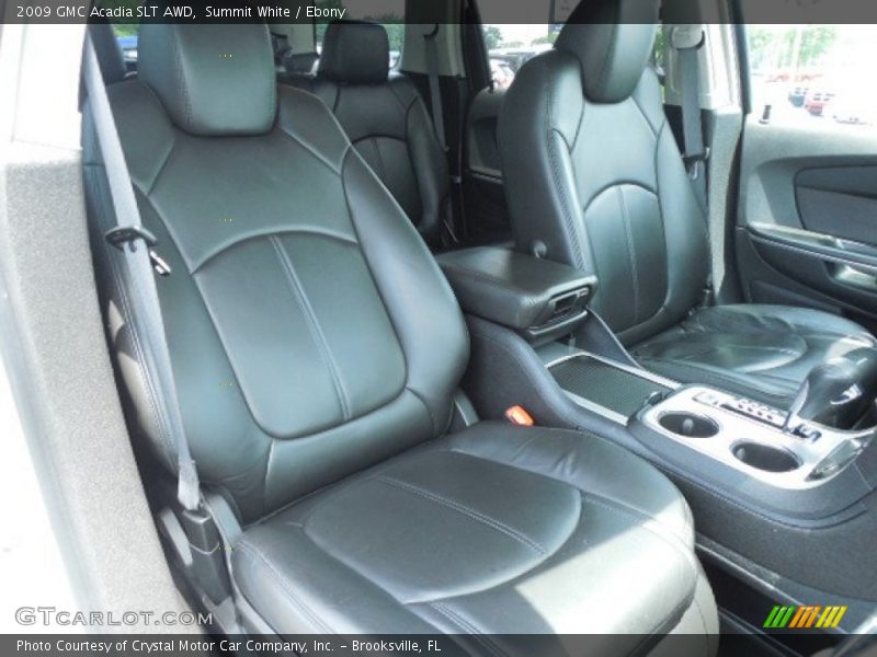 Summit White / Ebony 2009 GMC Acadia SLT AWD