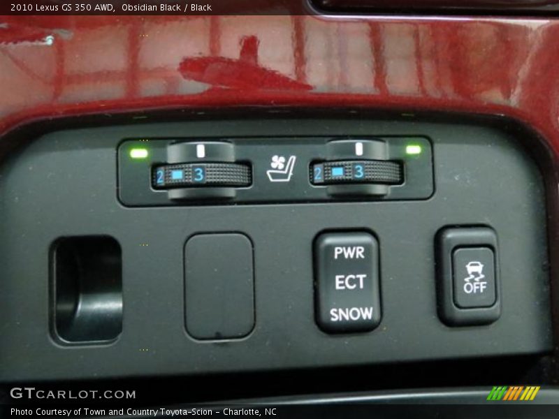 Obsidian Black / Black 2010 Lexus GS 350 AWD