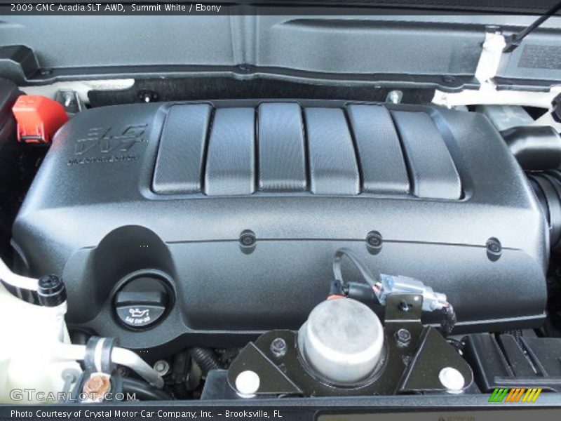 Summit White / Ebony 2009 GMC Acadia SLT AWD