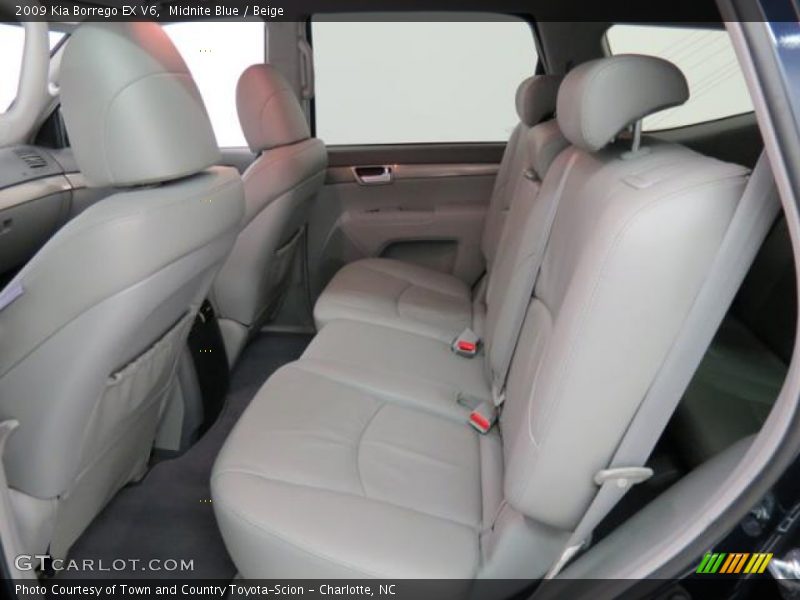 Midnite Blue / Beige 2009 Kia Borrego EX V6