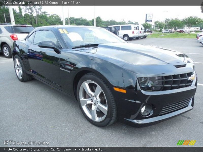 Black / Black 2011 Chevrolet Camaro SS/RS Coupe