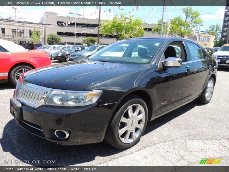 Tuxedo Black Metallic / Dark Charcoal 2009 Lincoln MKZ AWD Sedan