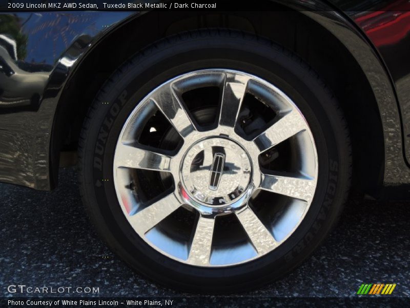 Tuxedo Black Metallic / Dark Charcoal 2009 Lincoln MKZ AWD Sedan