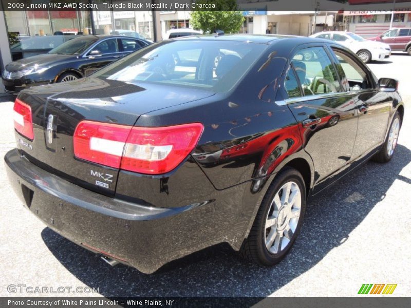 Tuxedo Black Metallic / Dark Charcoal 2009 Lincoln MKZ AWD Sedan