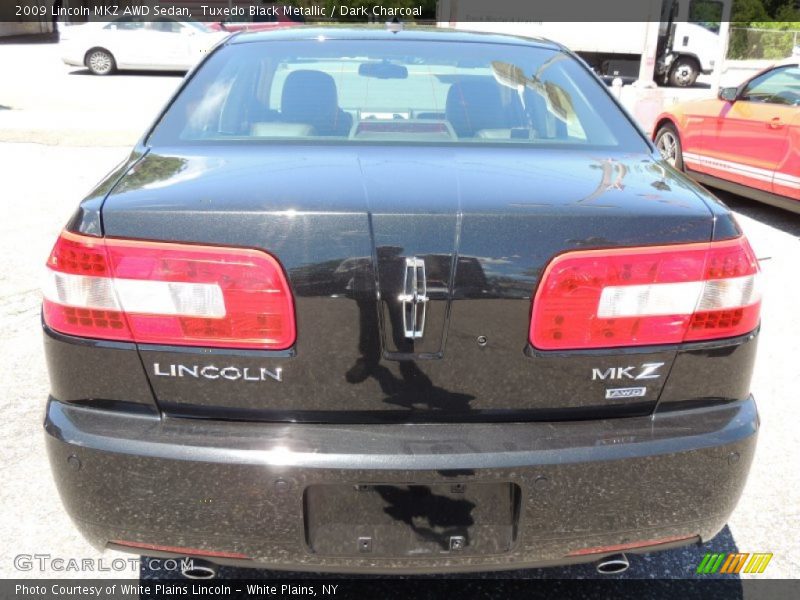 Tuxedo Black Metallic / Dark Charcoal 2009 Lincoln MKZ AWD Sedan