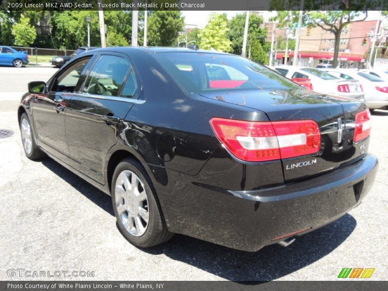 Tuxedo Black Metallic / Dark Charcoal 2009 Lincoln MKZ AWD Sedan