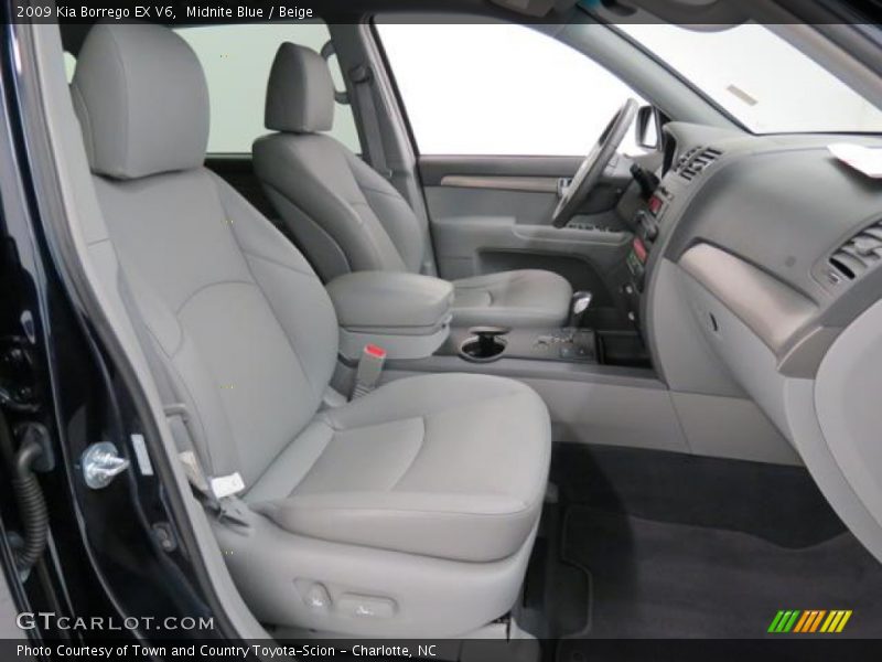 Midnite Blue / Beige 2009 Kia Borrego EX V6