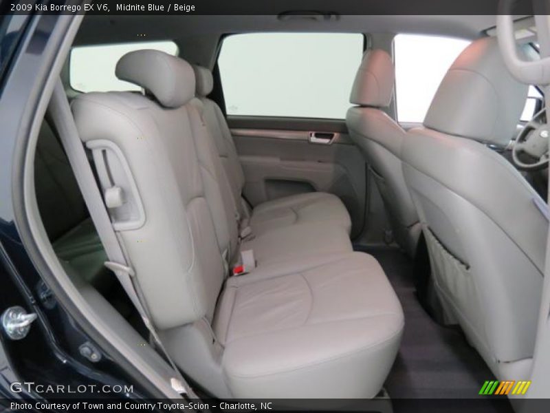 Midnite Blue / Beige 2009 Kia Borrego EX V6