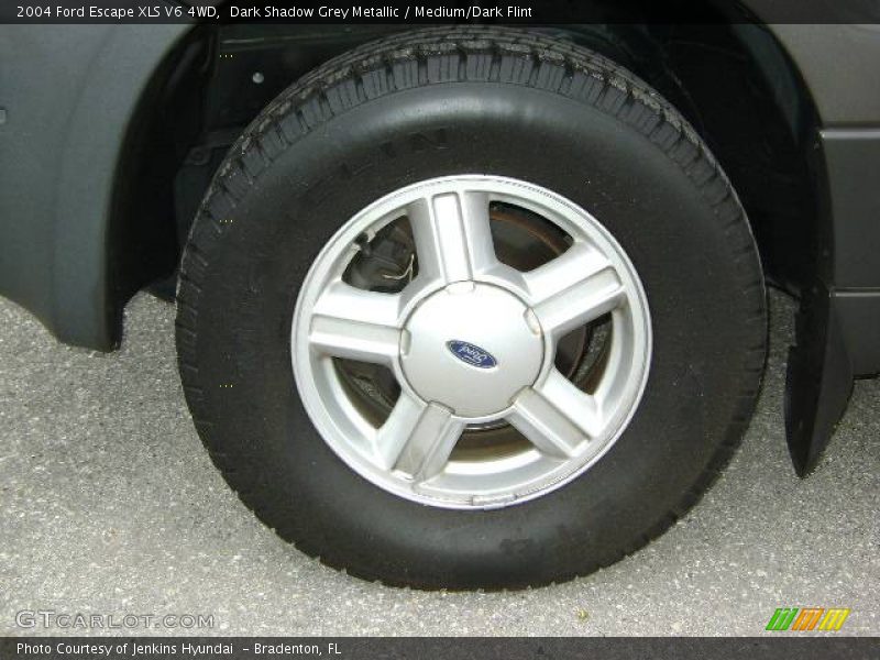 Dark Shadow Grey Metallic / Medium/Dark Flint 2004 Ford Escape XLS V6 4WD
