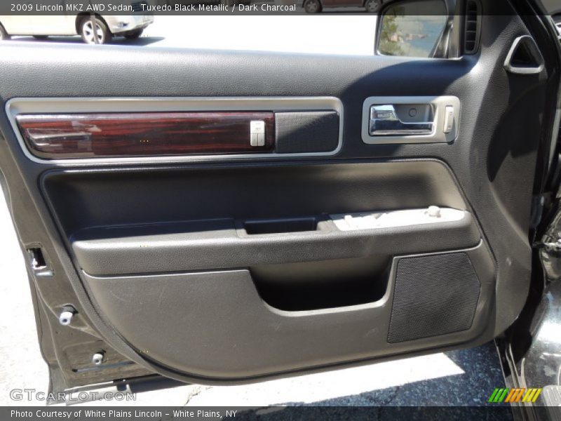 Tuxedo Black Metallic / Dark Charcoal 2009 Lincoln MKZ AWD Sedan