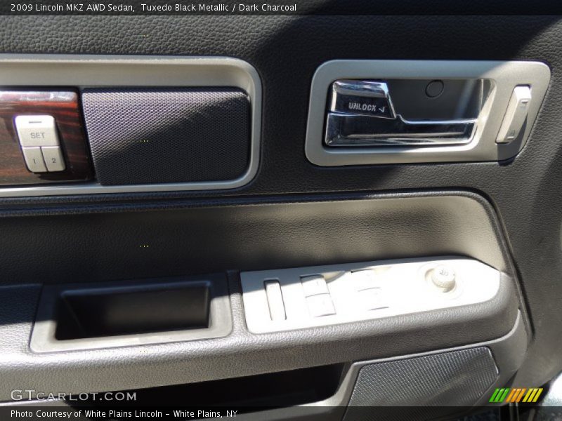 Tuxedo Black Metallic / Dark Charcoal 2009 Lincoln MKZ AWD Sedan