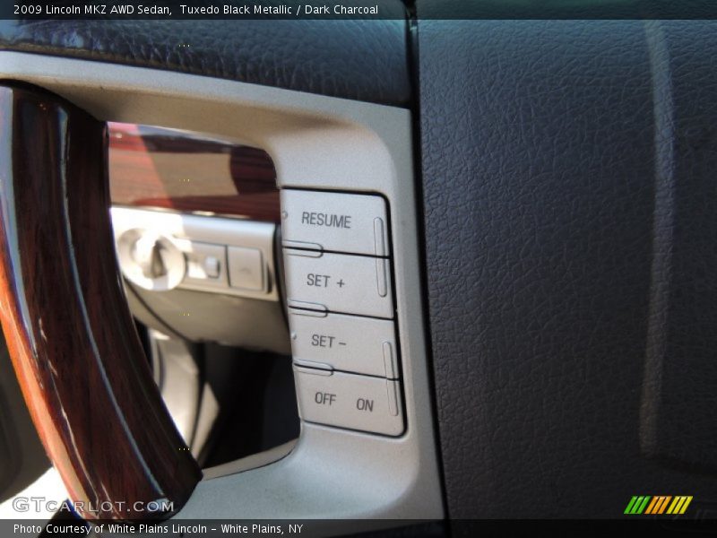 Tuxedo Black Metallic / Dark Charcoal 2009 Lincoln MKZ AWD Sedan