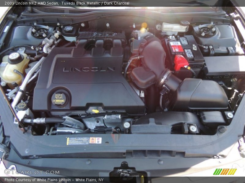 Tuxedo Black Metallic / Dark Charcoal 2009 Lincoln MKZ AWD Sedan