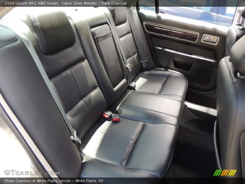 Vapor Silver Metallic / Dark Charcoal 2009 Lincoln MKZ AWD Sedan
