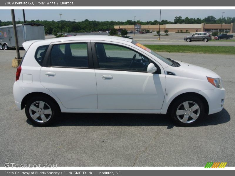 Polar White / Charcoal 2009 Pontiac G3